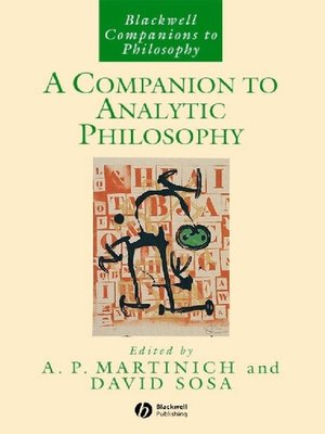 cover image of A Companion to Analytic Philosophy